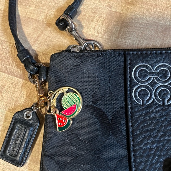 Coach Black Wristlet - Picture 4 of 7